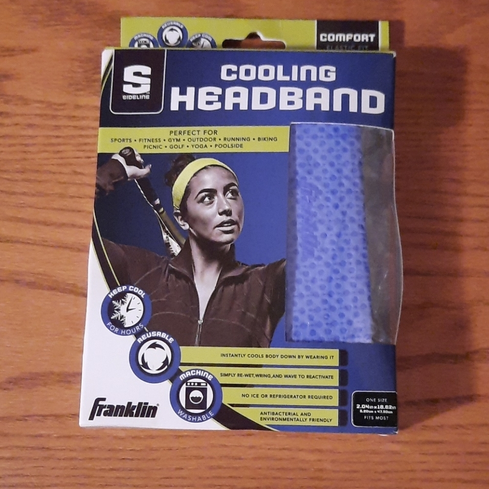 Sideline cooling headband